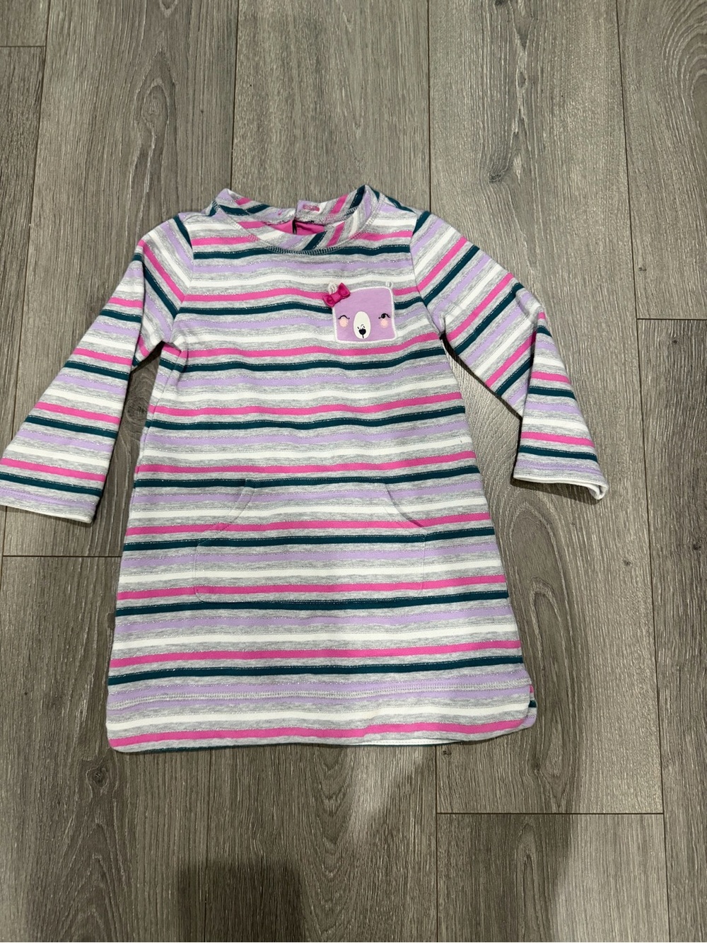 Gymboree girls Striped Sweatshirt Dress size 3T
